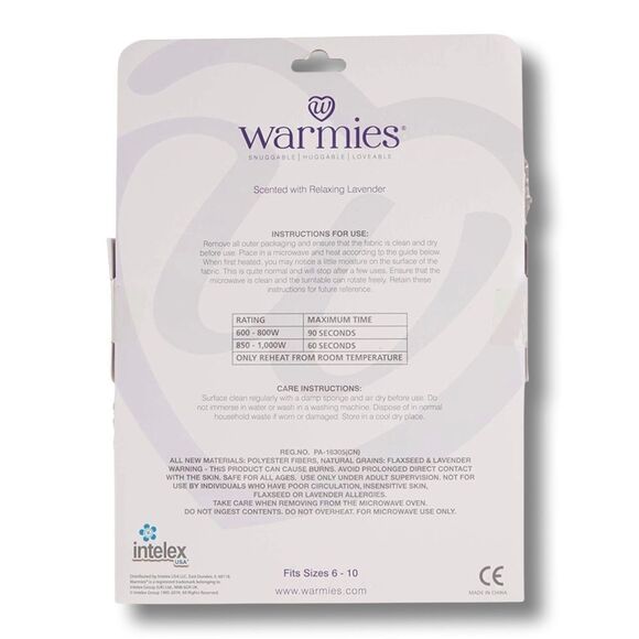 Intelex “Warmies” Slippers OSFM - Picture 7 of 7